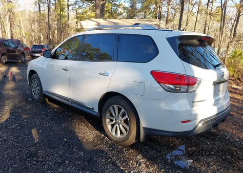 2013 Nissan Pathfinder Sl z USA, uszkodzony, nr VIN 5N1AR2MN0DC616597